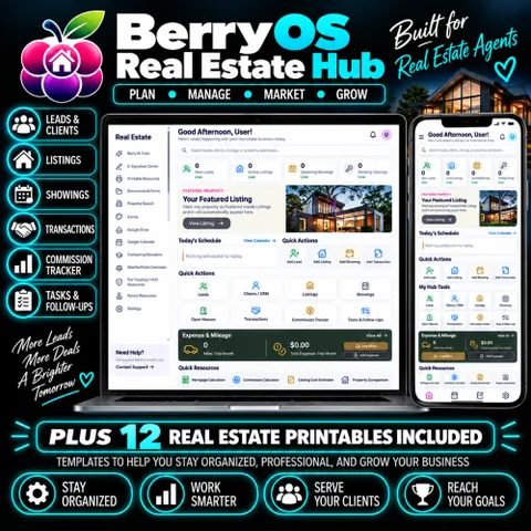 Berry OS Real Estate Hub product image