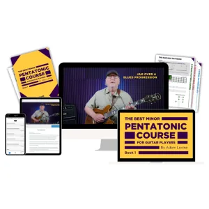 Best Minor Pentatonic Guitar Course by Adam Loves Guitar