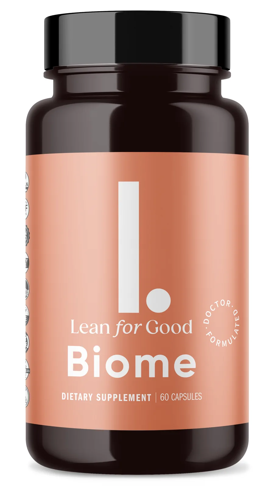 Biome lean-microbiome capsules, 2-bottle package