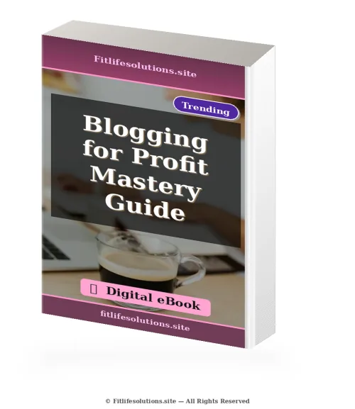 Blogging for Profit Mastery Guide product image