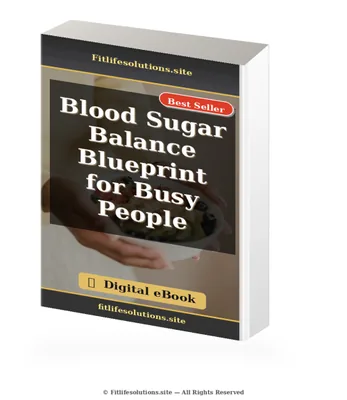 Blood Sugar Balance Blueprint for Busy People ebook cover