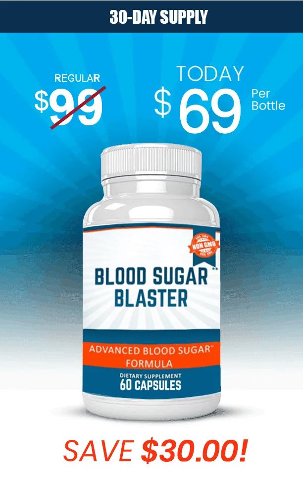 Blood Sugar Blaster supplement bottle