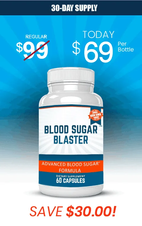 Blood Sugar Blaster supplement bottle