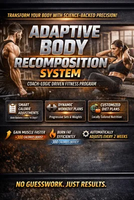 Body Recomposition Command Center (Excel Fitness Tracker) product image