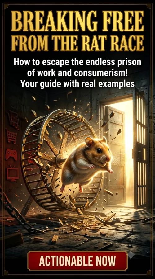 Breaking Free from the Hamster Wheel ebook cover