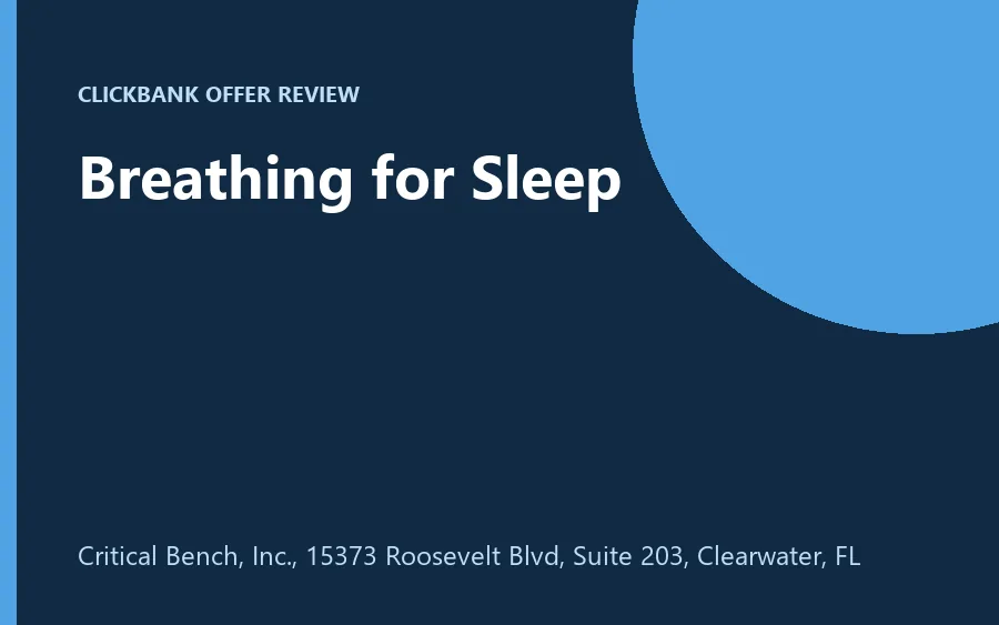 Breathing for Sleep system product image
