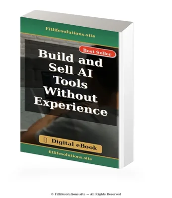 Build and Sell AI Tools Without Experience ebook cover