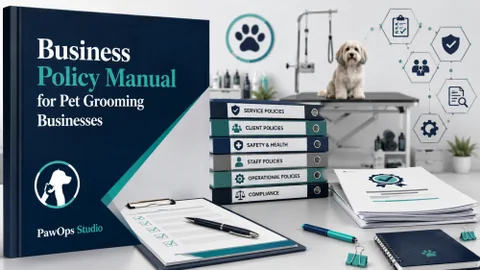 Business Policy Manual for Pet Grooming Businesses product image