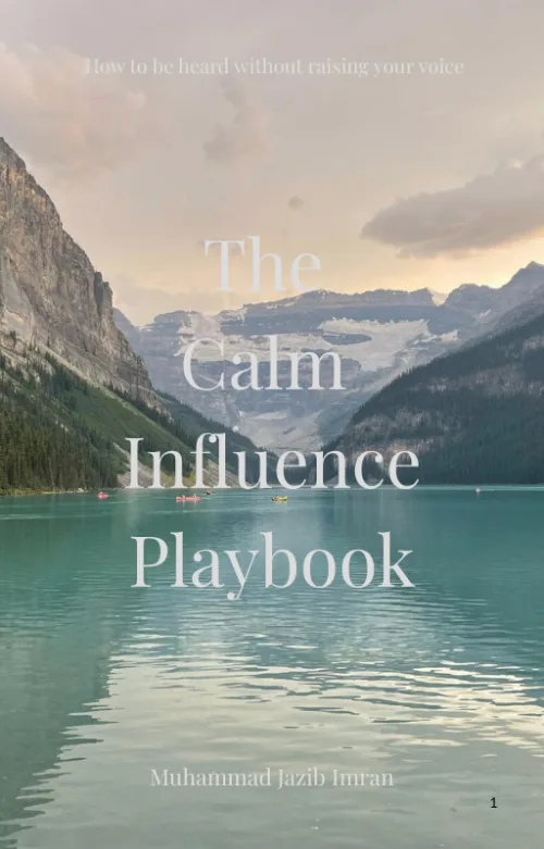 The Calm Influence Playbook product image
