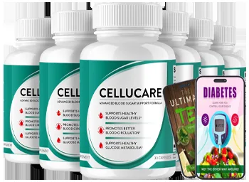 CelluCare supplement bottles