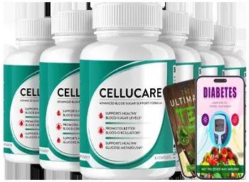 CelluCare supplement bottles