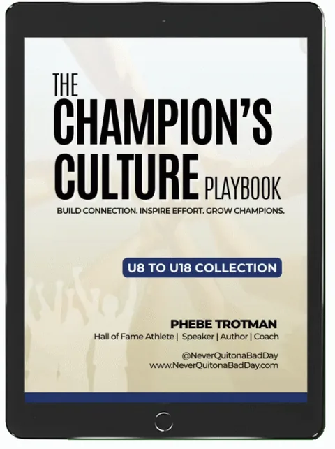 The Champion's Culture Playbook U8 to U18 product image