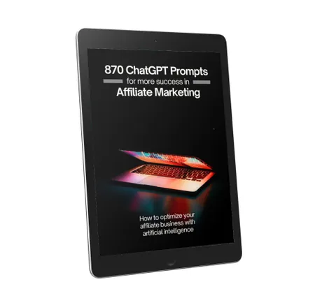 870 ChatGPT Prompts for Affiliate Marketing cover