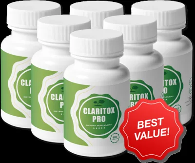 Claritox cognitive supplement bottles