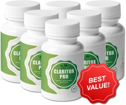 Claritox cognitive supplement bottles