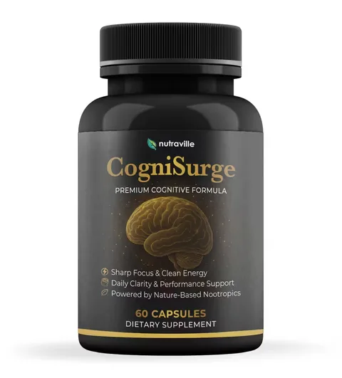 CogniSurge memory support supplement bottle