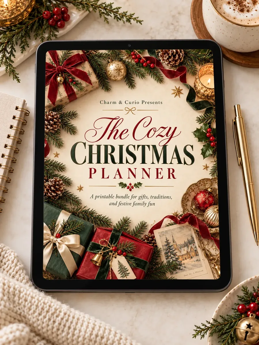 The Cozy Christmas Planner by Charm & Curio product image