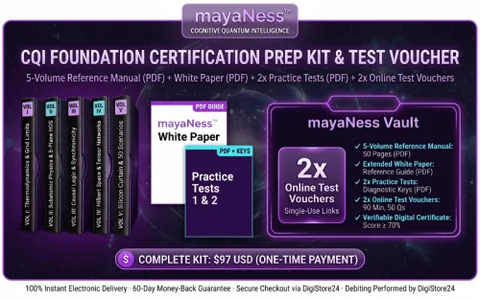 CQI Foundation Certification Prep Kit and Test Voucher product image