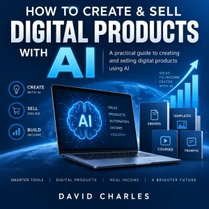 How to Create & Sell Digital Products with AI ebook