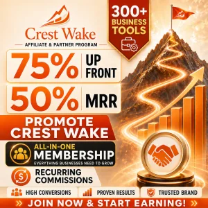 Crest Wake business tools membership product image