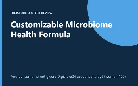 Customizable Microbiome Health Formula product image