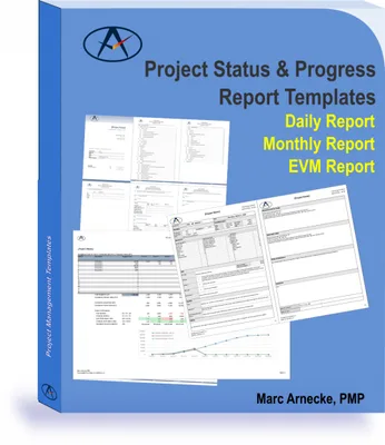 Daily and Monthly Project Report Templates product image