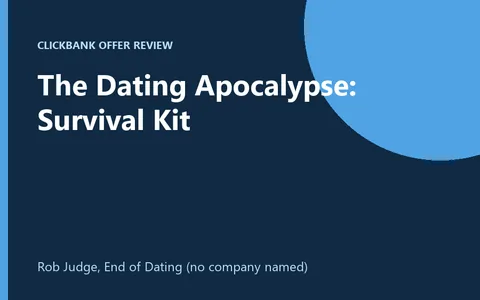 The Dating Apocalypse Survival Kit dating program