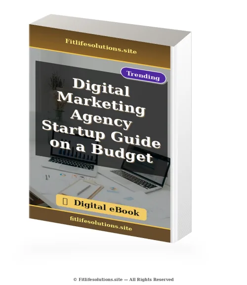 Digital Marketing Agency Startup Guide on a Budget ebook cover