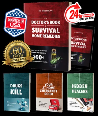 The Doctor's Book of Survival Home Remedies cover