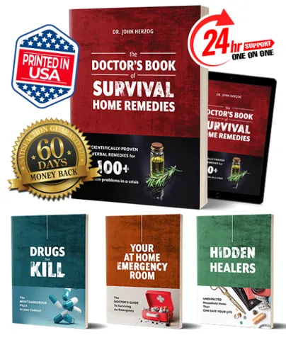 The Doctor's Book of Survival Home Remedies cover