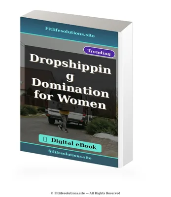 Dropshipping Domination for Women ebook cover
