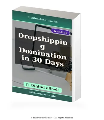 Dropshipping Domination in 30 Days ebook cover