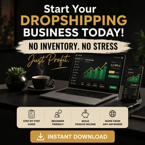 Make $$ from Home with No Inventory with Dropshipping product image