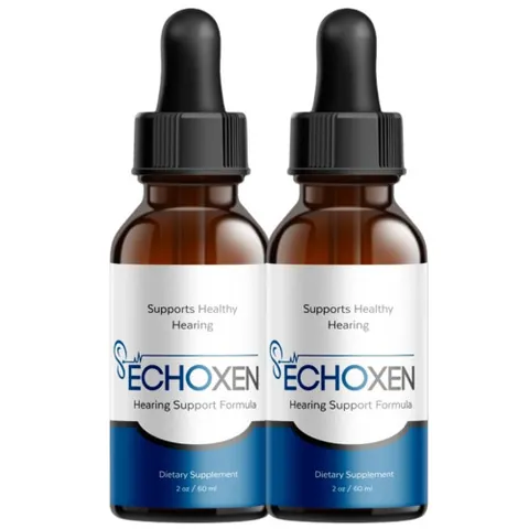 EchoXen hearing supplement bottles