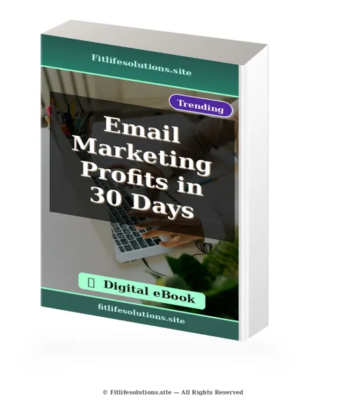 Cover of the Email Marketing Profits in 30 Days digital eBook