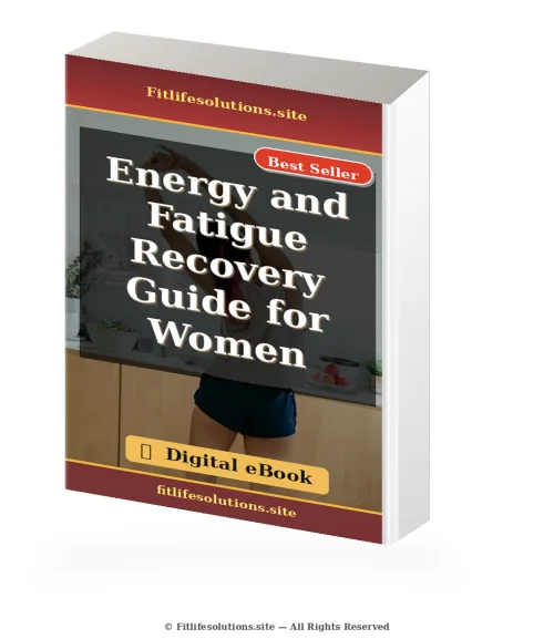 Energy and Fatigue Recovery Guide for Women ebook cover