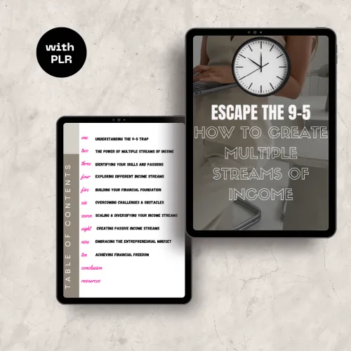 Escape the 9-5: How to Create Multiple Streams of Income product image