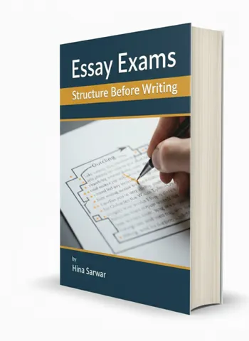 Essay Exams: Structure Before Writing ebook cover