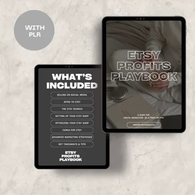 Etsy Profits Playbook product image