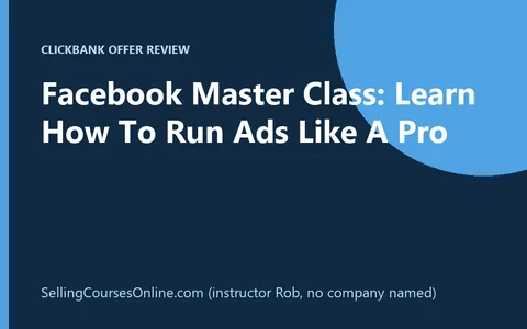 Facebook Master Class product image