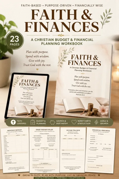 Faith and Finances Christian financial planner cover