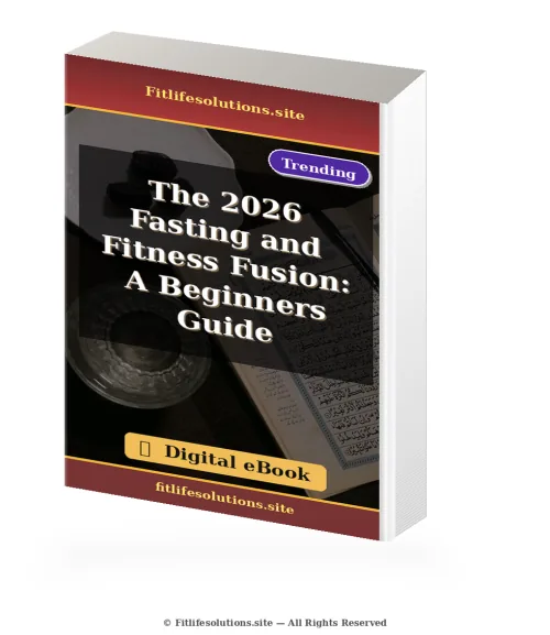 Cover of the The 2026 Fasting and Fitness Fusion: A Beginner's Guide digital eBook