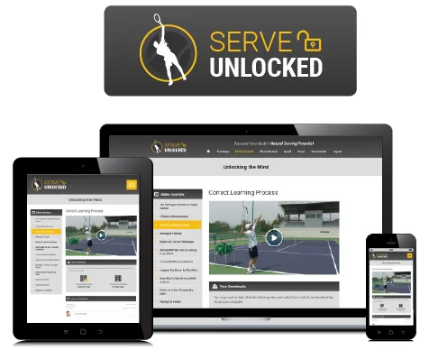 Tennis Serve Unlocked video course by Feel Tennis