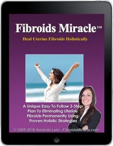 Fibroids Miracle ebook cover