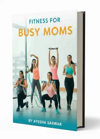 Fitness for Busy Moms ebook cover