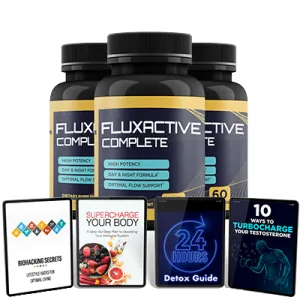 Fluxactive Complete prostate supplement bottle