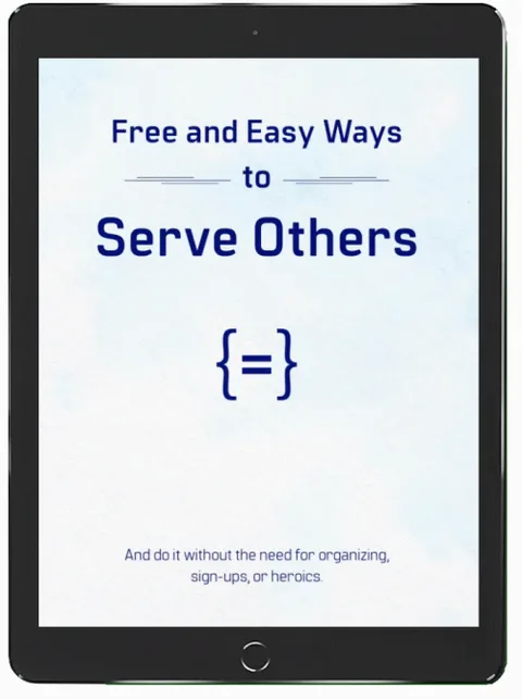 Free and Easy Ways to Serve Others - eBook product image