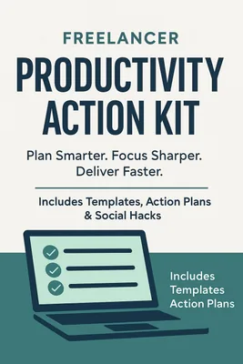 Freelancer Productivity Action Kit product image