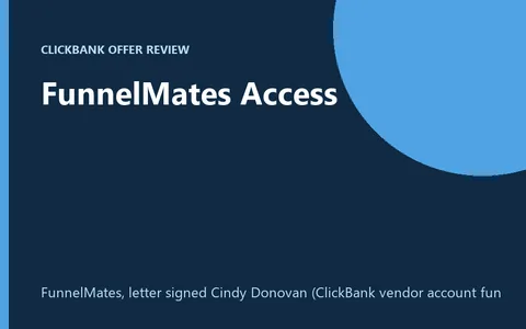 FunnelMates sales page for affiliate funnels