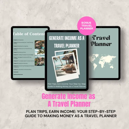 Generate Income as A Travel Planner product image